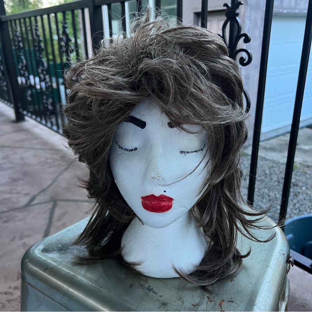 Brown Women's Layered Wig
